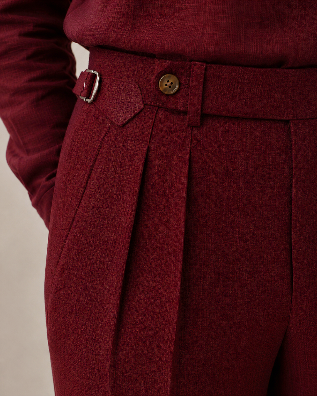 The Bianca Trouser Merlot Reserve