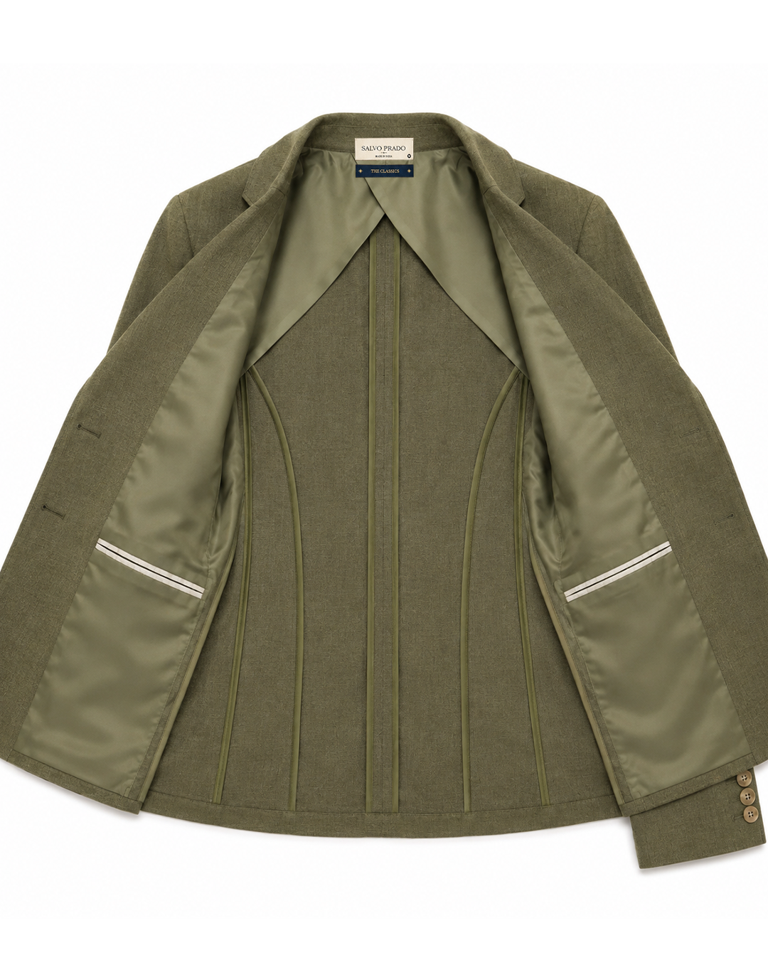 The Amalfi Jacket Olive Grove