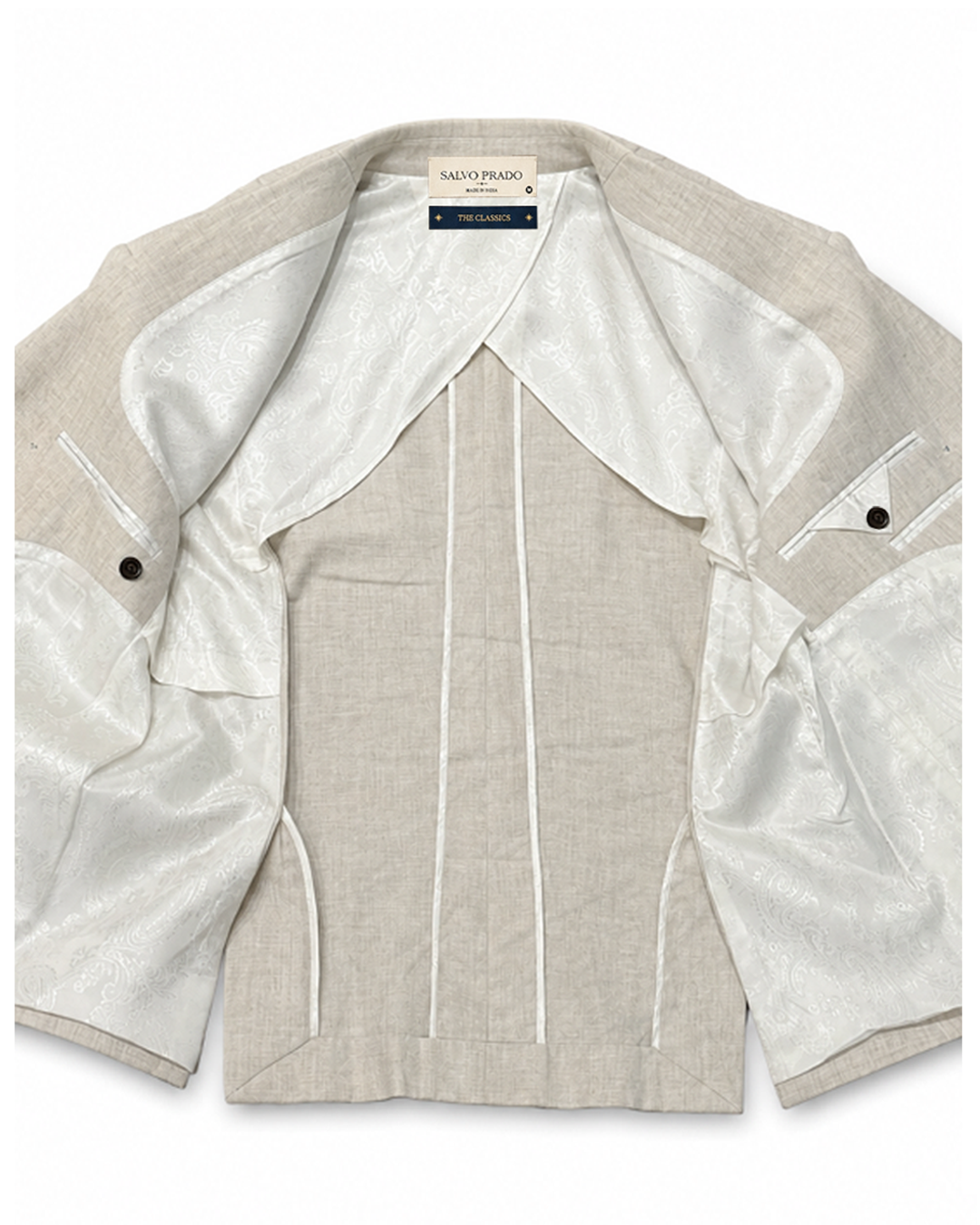 The Valentina Blazer Natural Sand