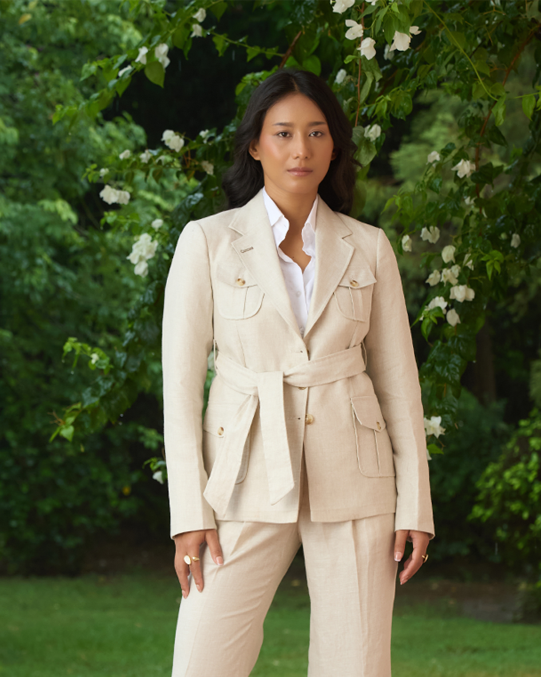 The Amalfi Jacket Natural Sand