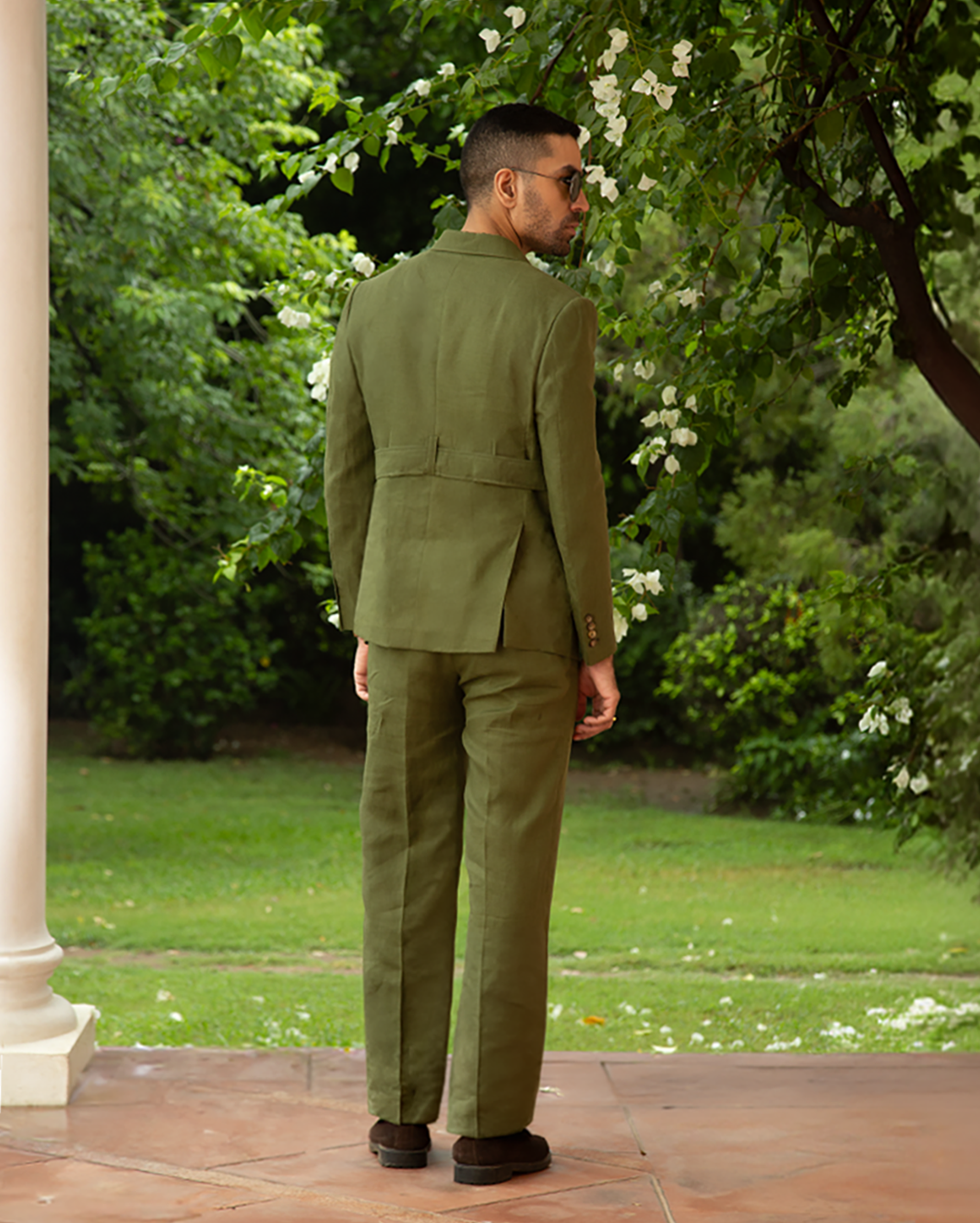 The Belvedere Jacket Olive Grove