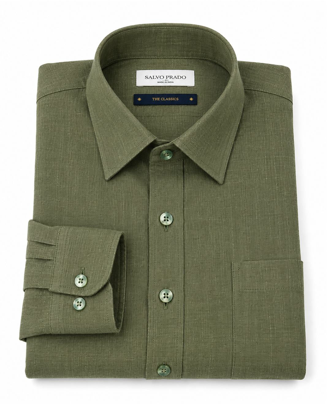 The Alessia Shirt Olive Grove