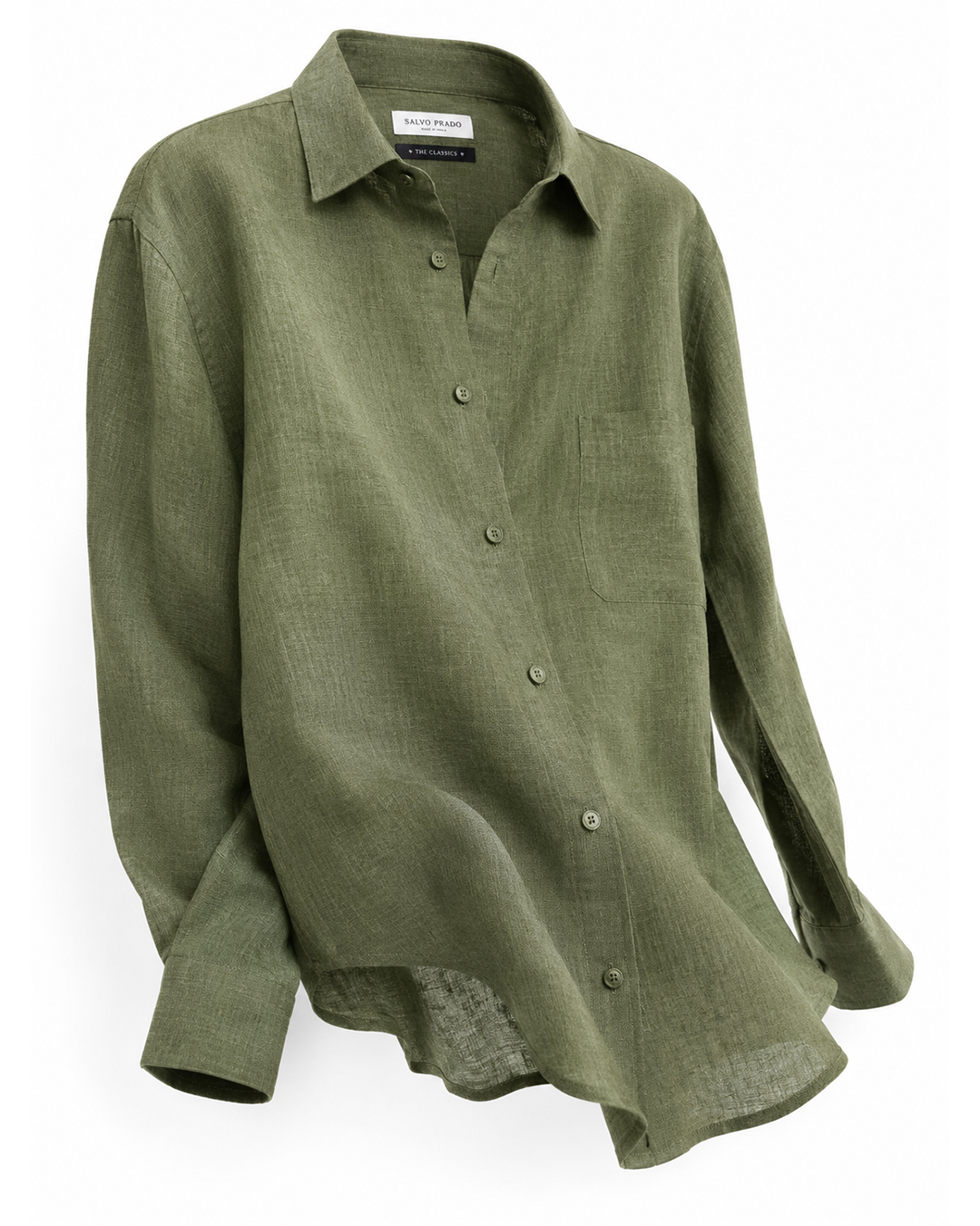 The Alessia Shirt Olive Grove