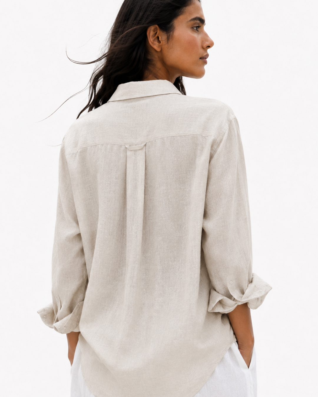 The Alessia Shirt Natural Sand