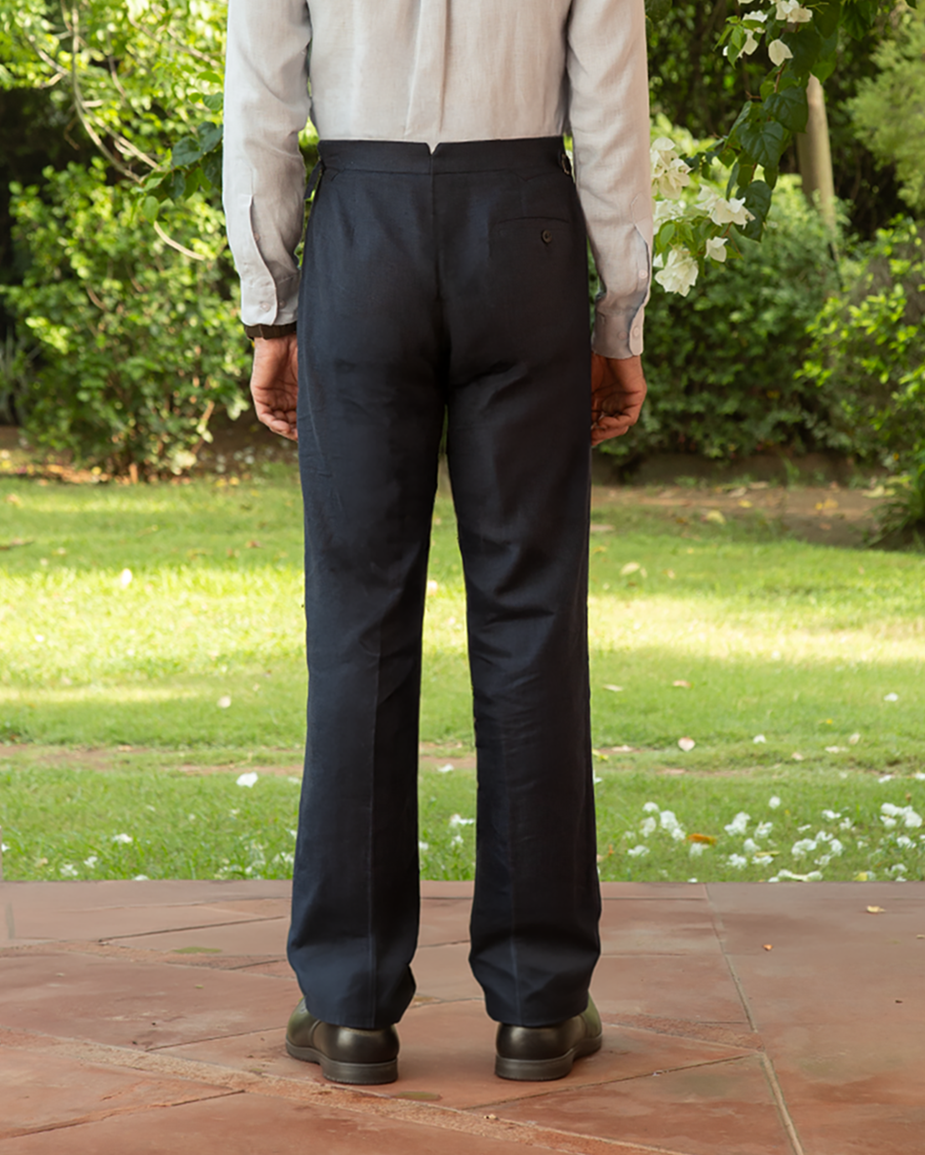 The Belmont Trouser Obsidian Blue