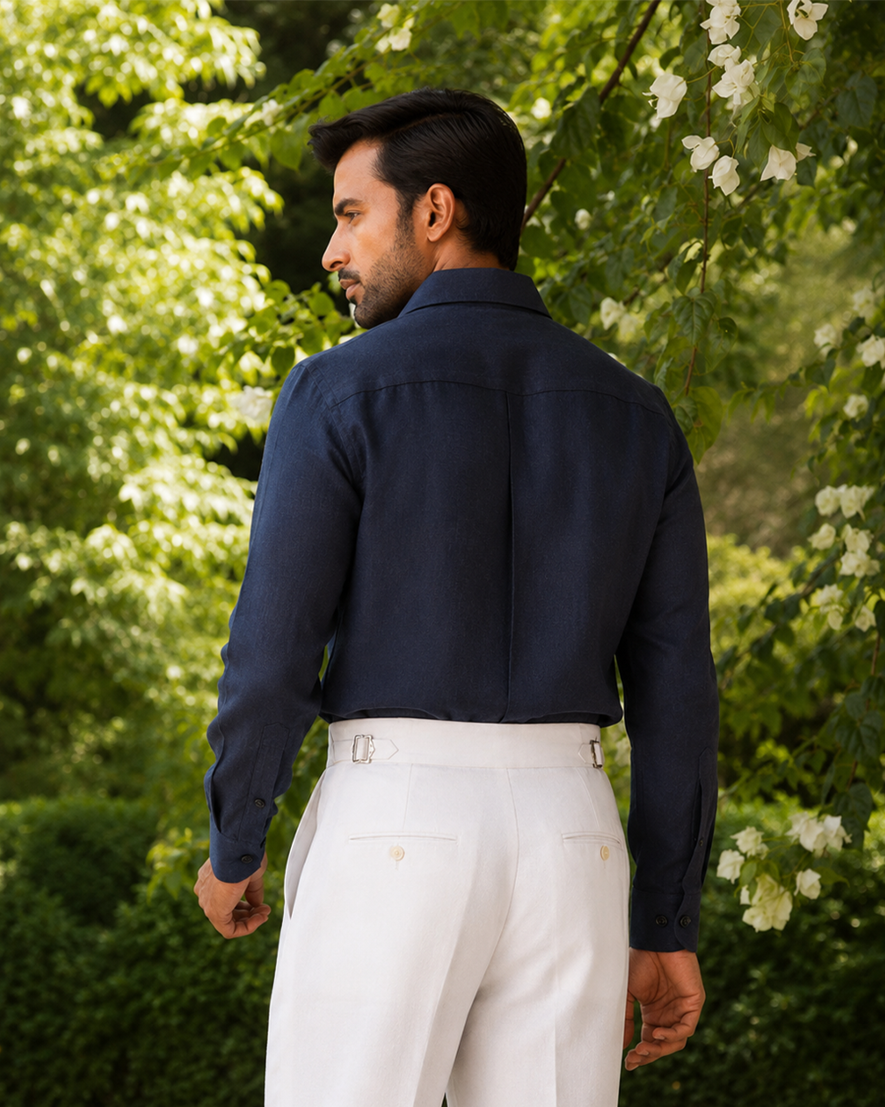 The Belvedere Shirt Obsidian Blue