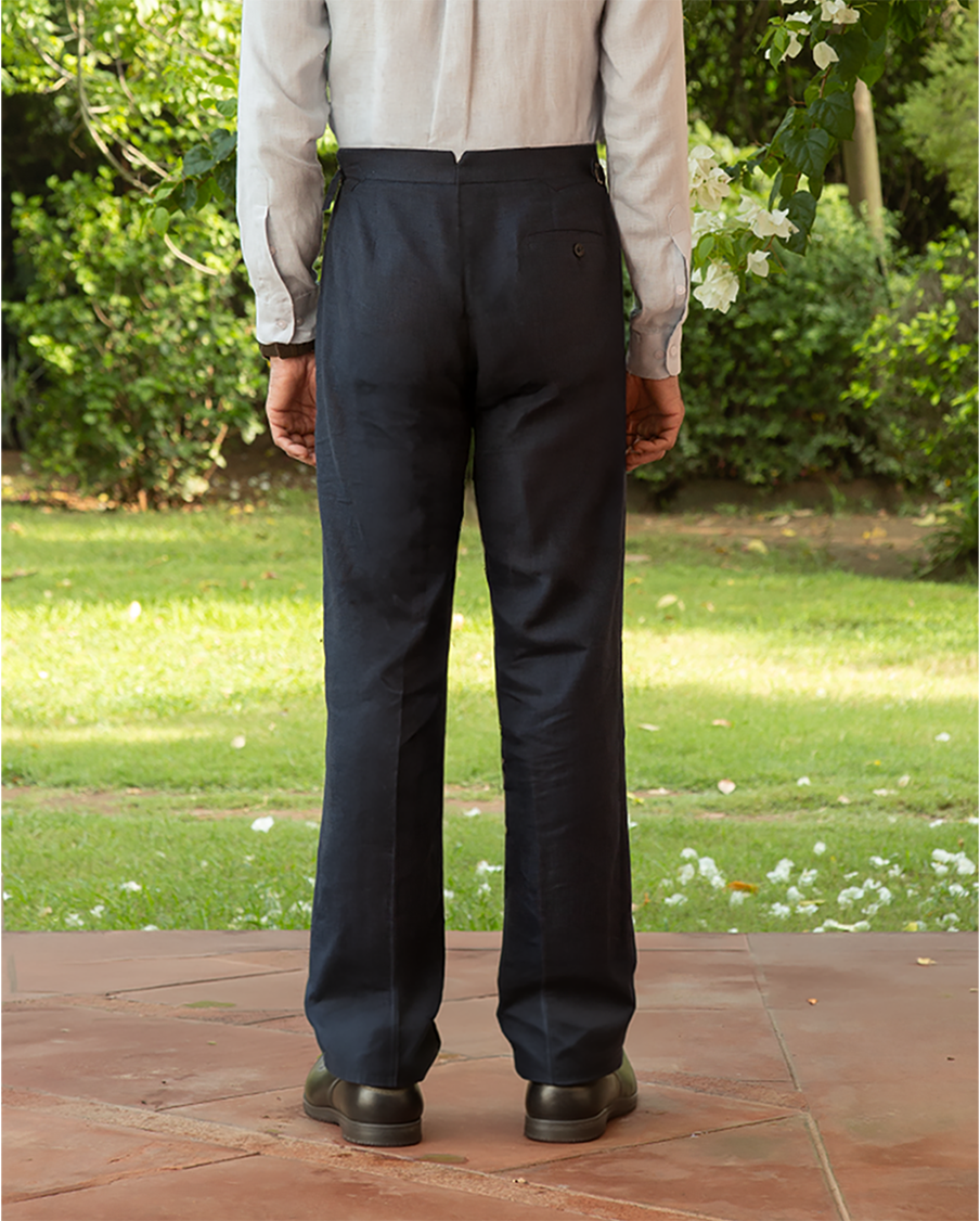 The Belmont Trouser Obsidian Blue