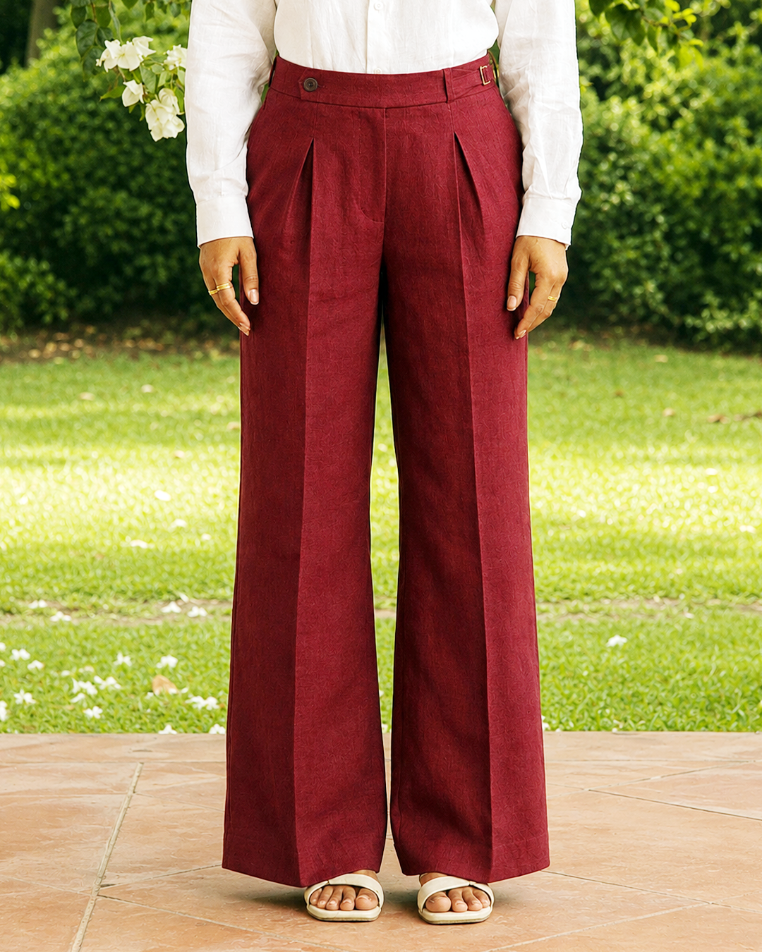 The Bianca Trouser Merlot Reserve