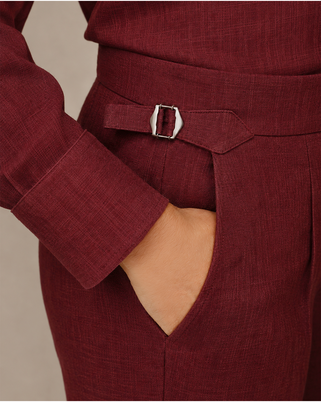 The Bianca Trouser Merlot Reserve
