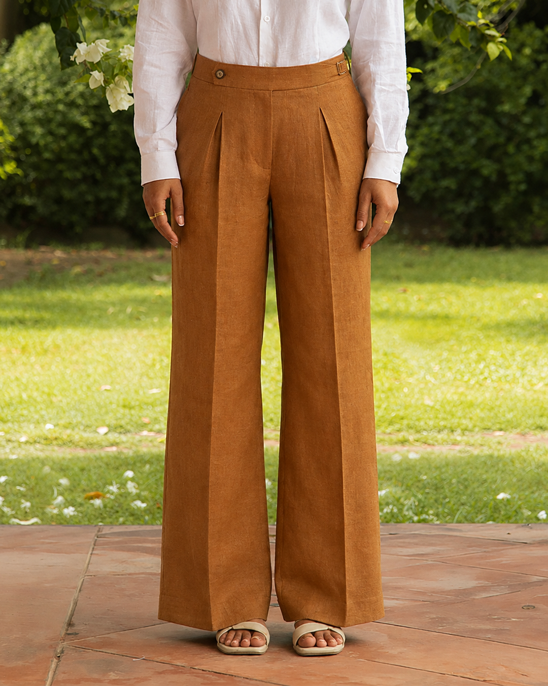 The Bianca Trouser Walnut Brown