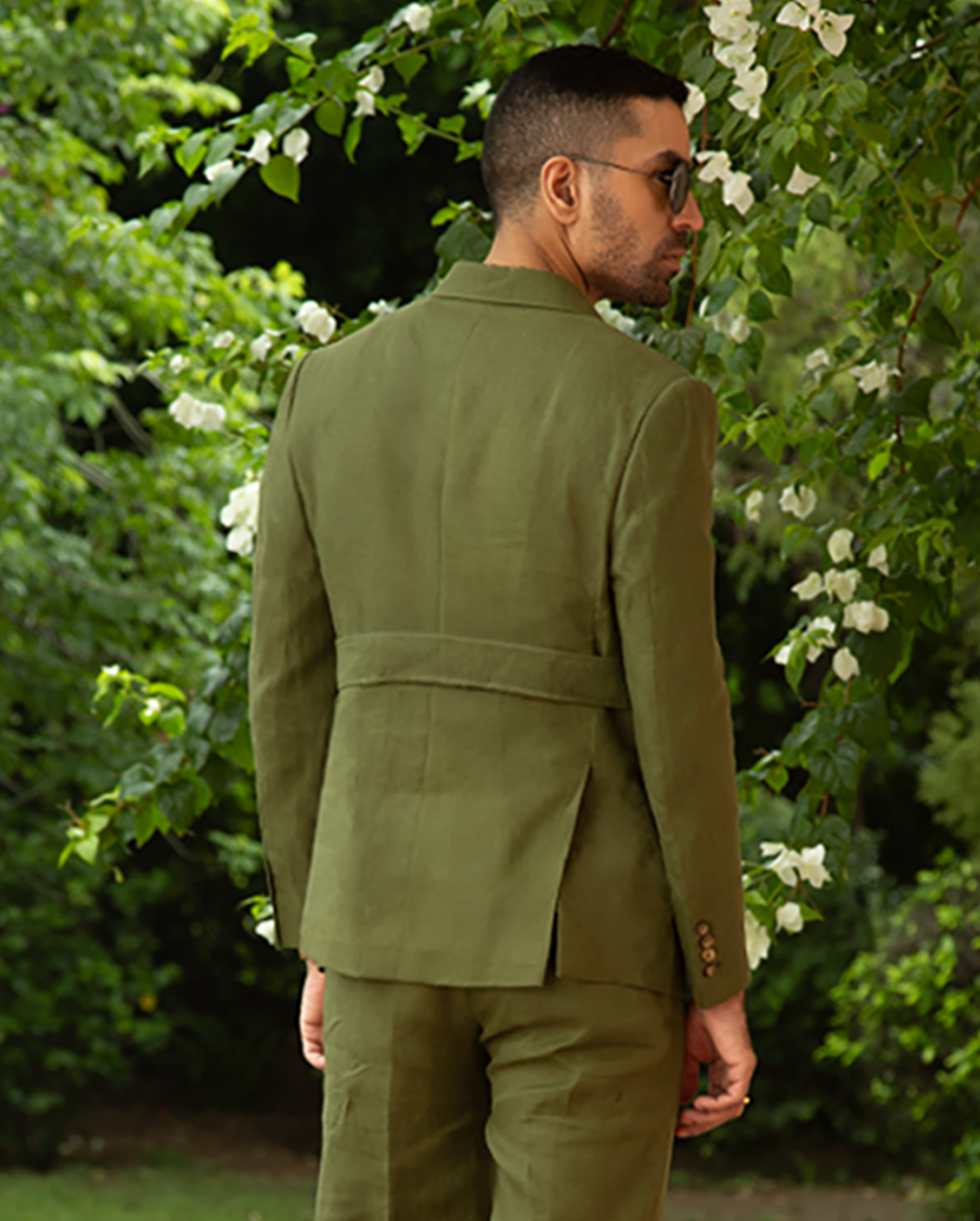 The Belvedere Jacket Olive Grove