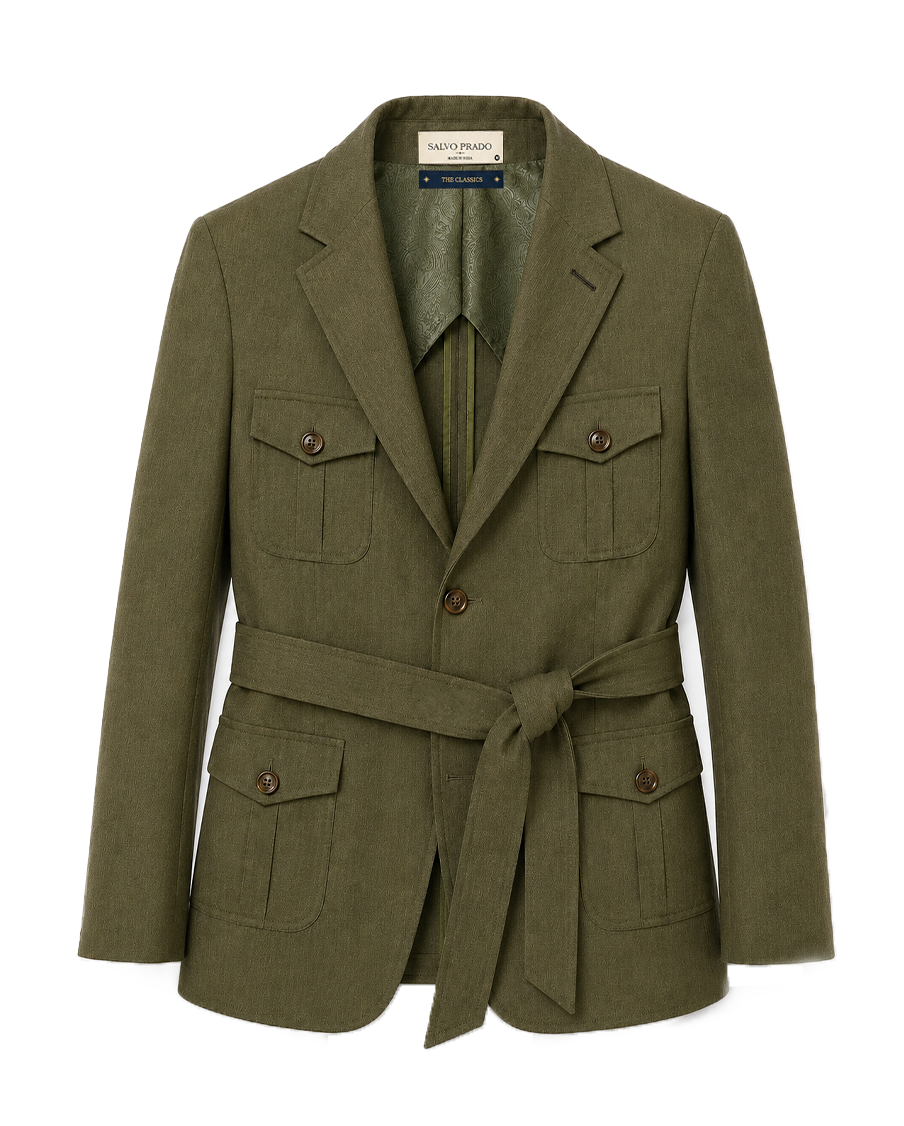 The Belvedere Jacket Olive Grove