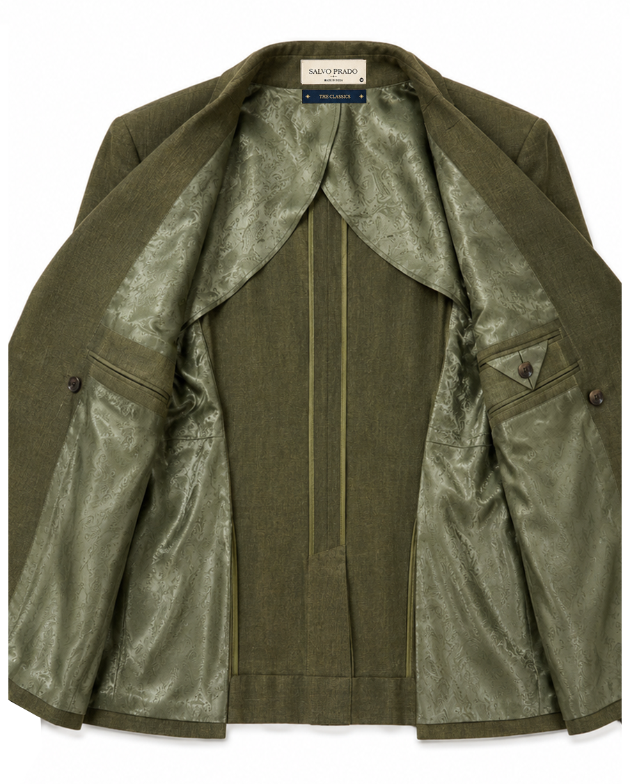 The Belvedere Jacket Olive Grove