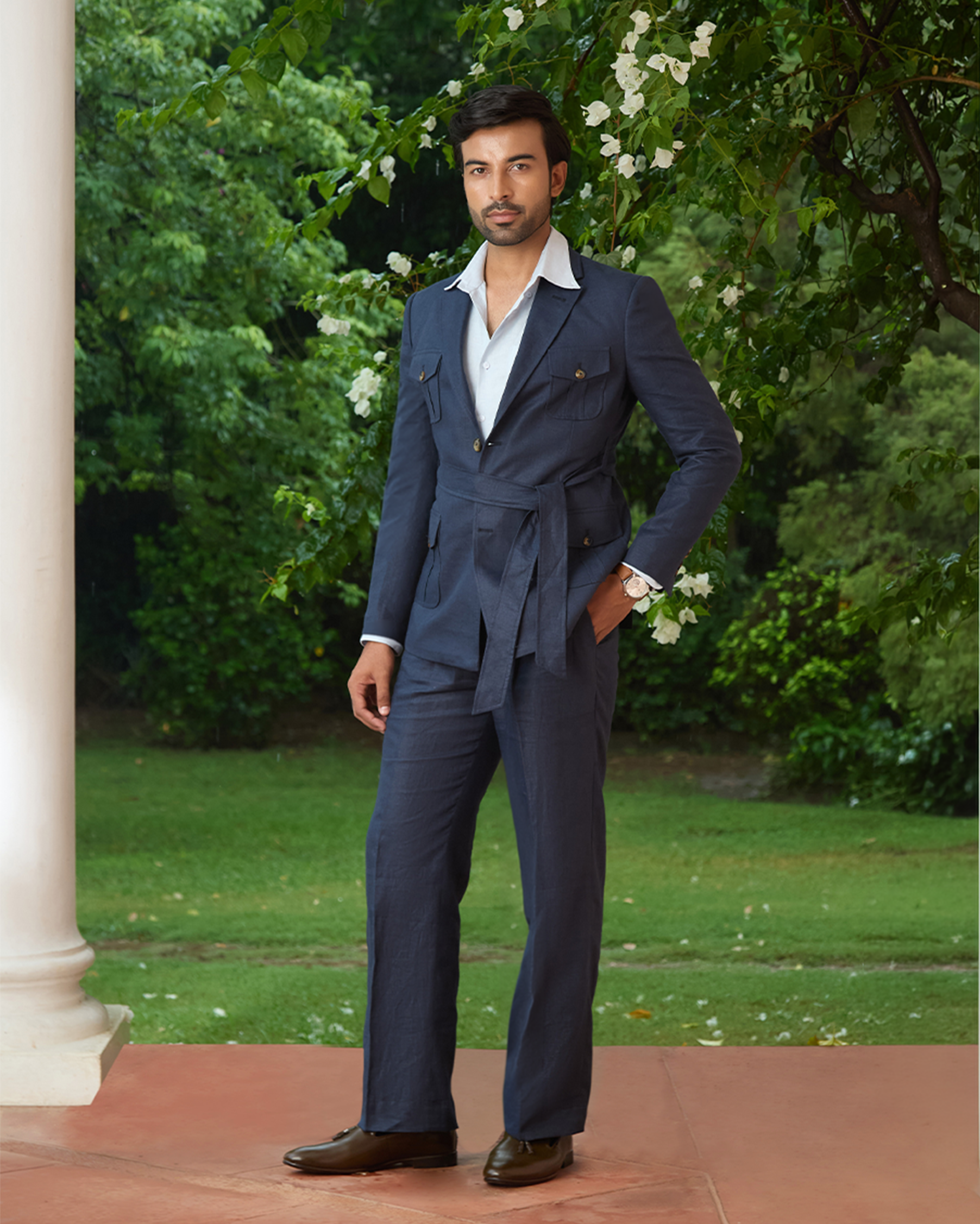 The Belvedere Jacket Osbidian Blue