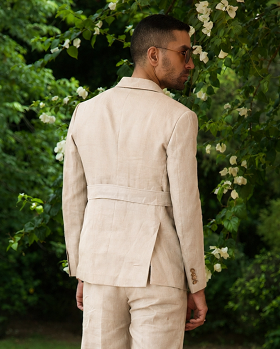 The Belvedere Jacket Natural Sand