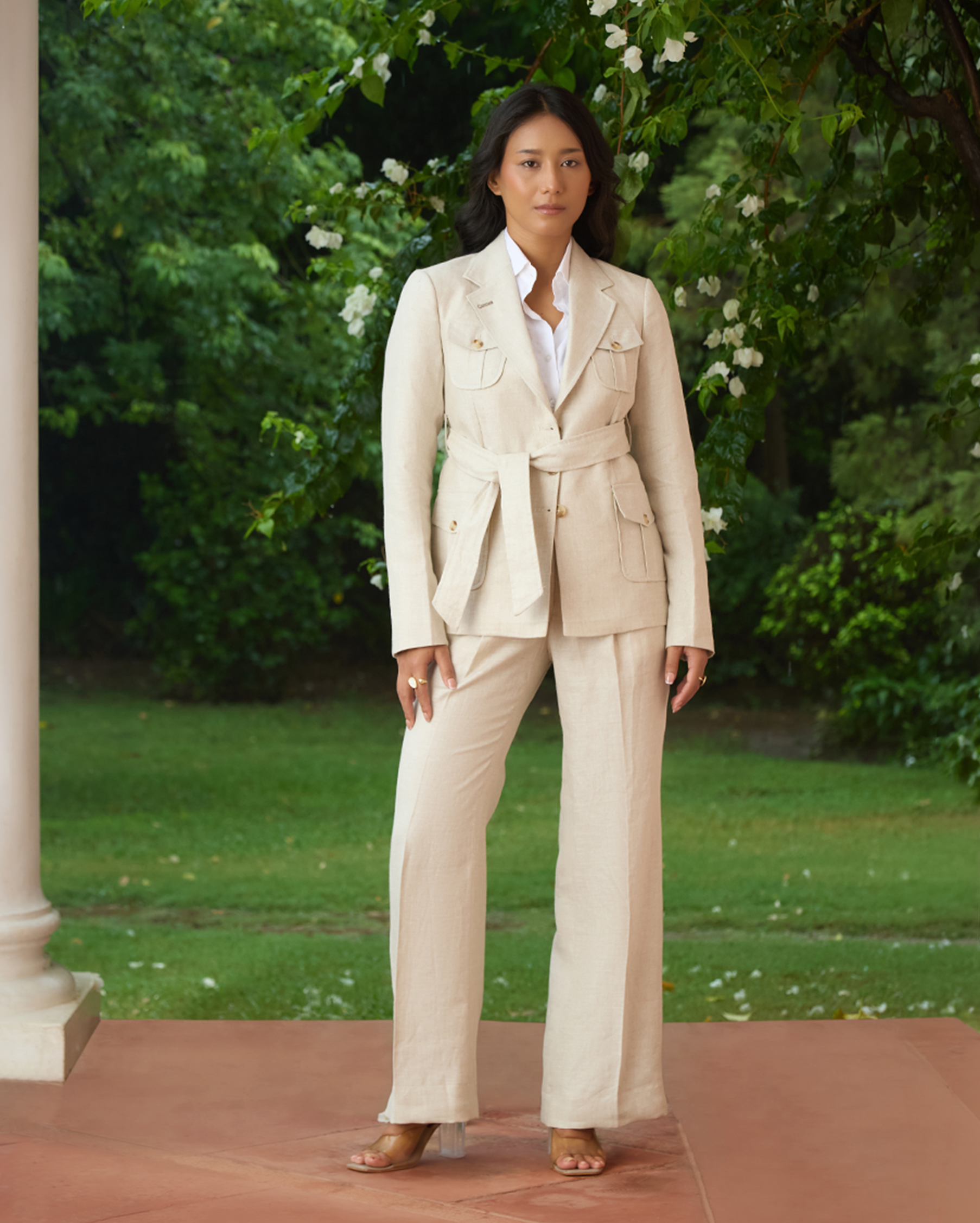 The Amalfi Jacket Natural Sand