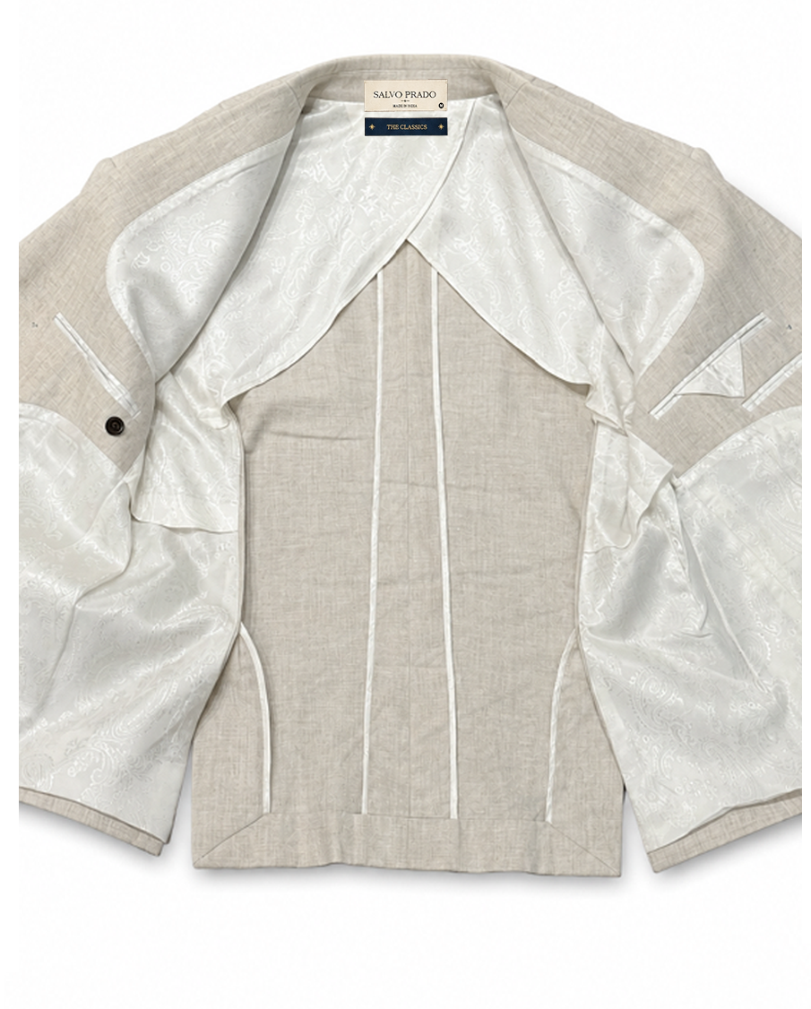 The Belvedere Jacket Natural Sand