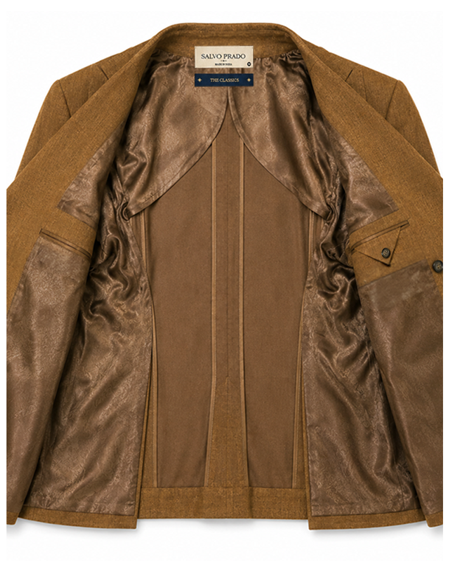 The Cavendish Blazer Walnut Brown