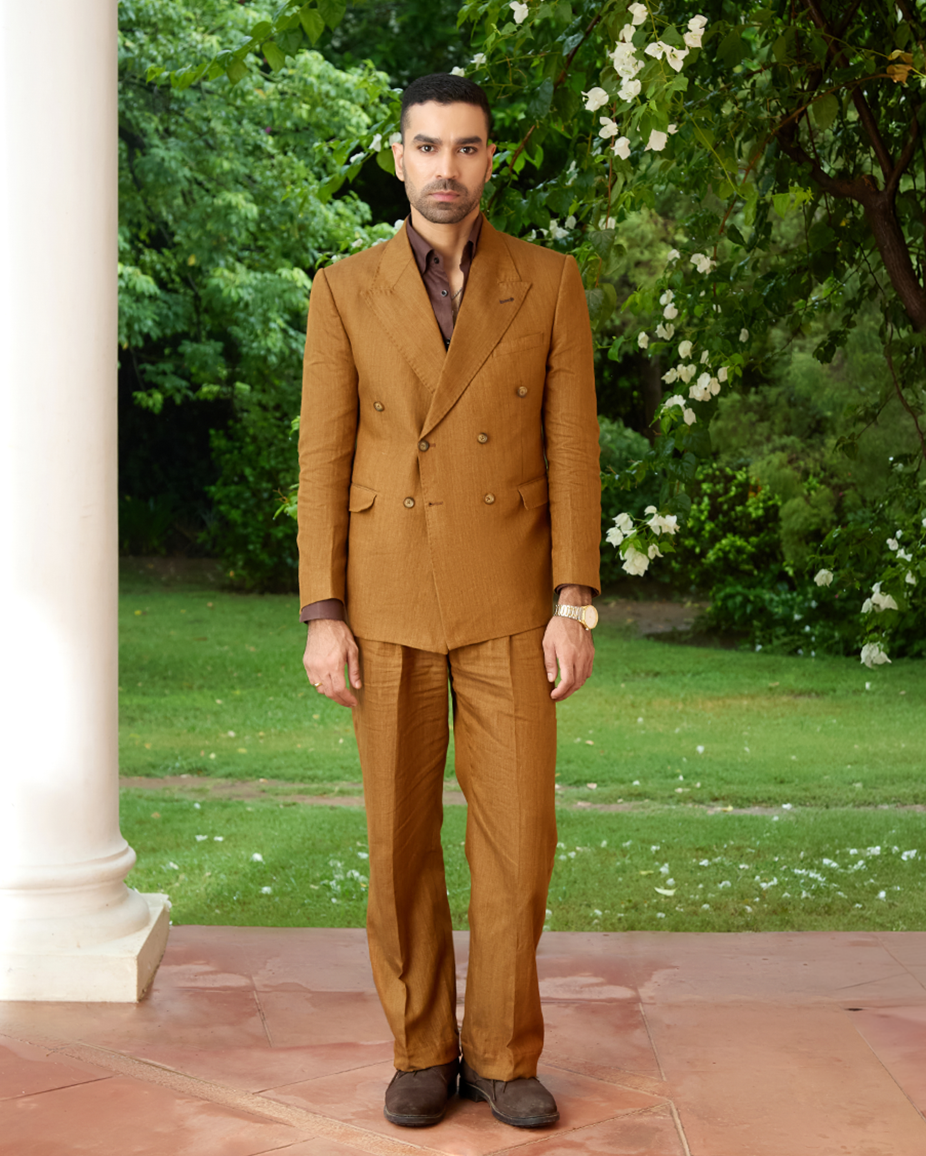 The Cavendish Blazer Walnut Brown