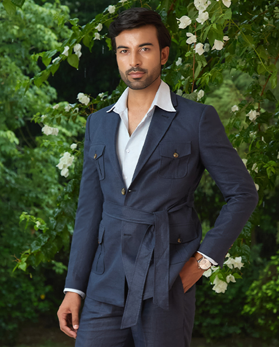 The Belvedere Jacket Osbidian Blue