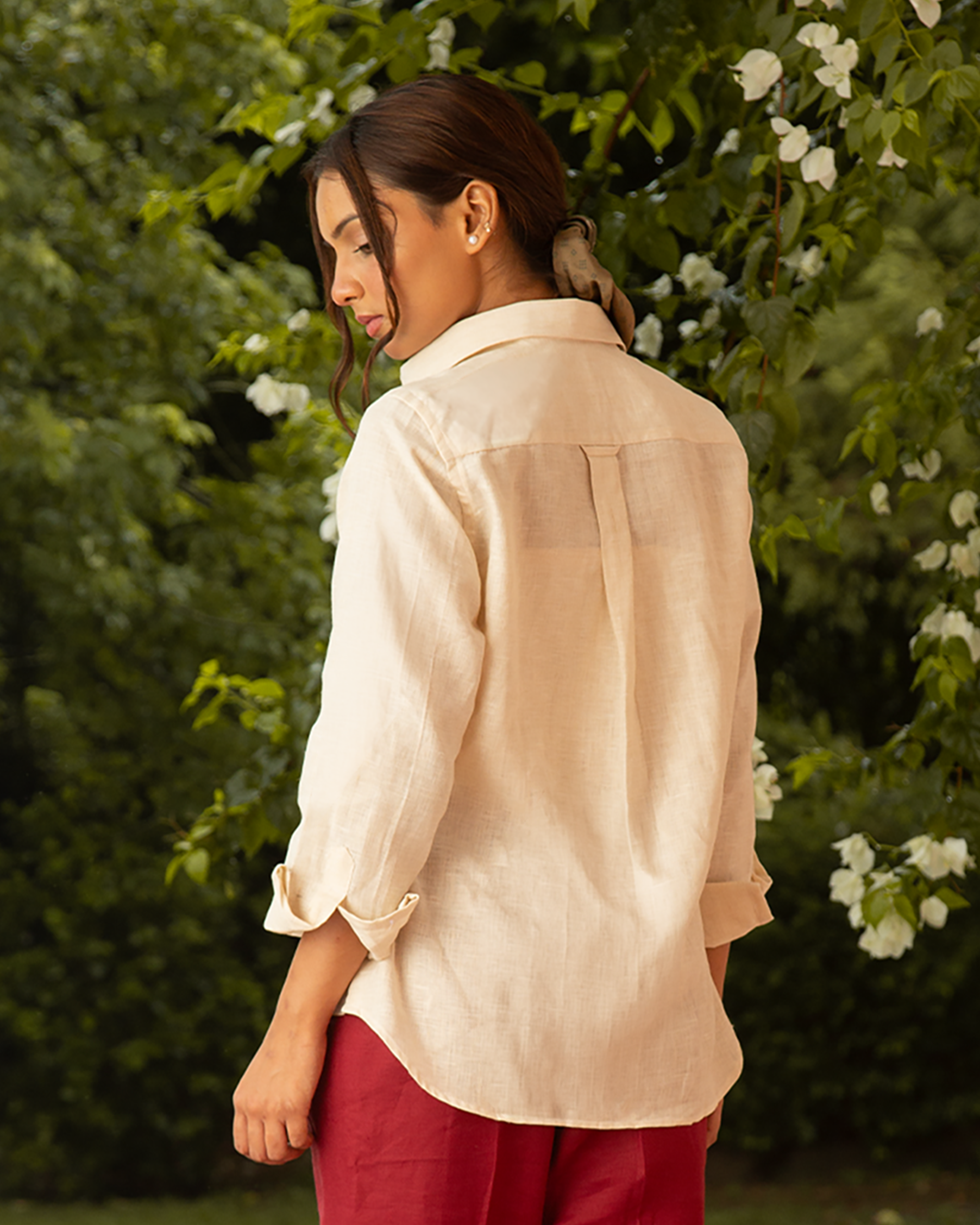 The Alessia Shirt Natural Sand