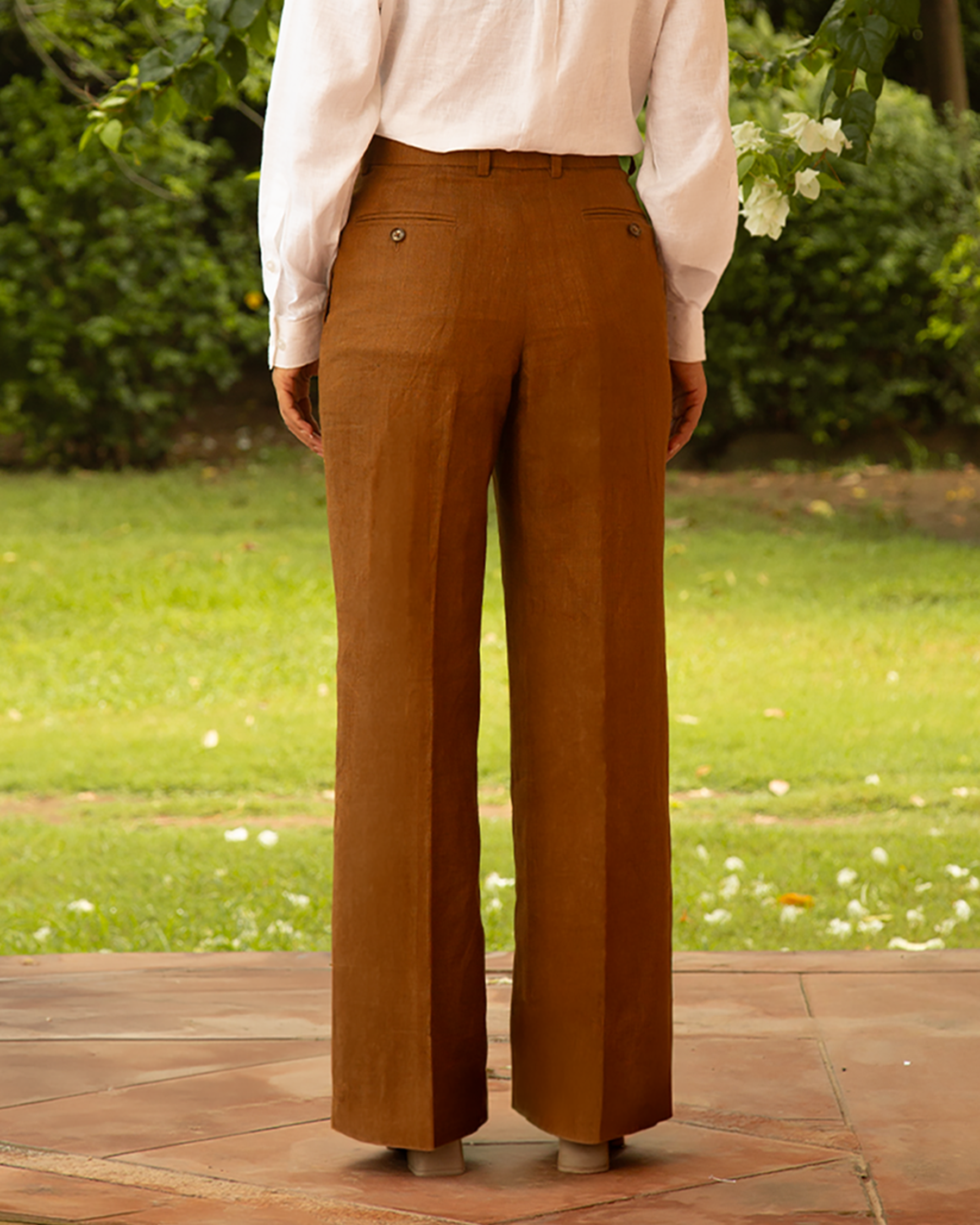 The Bianca Trouser Walnut Brown
