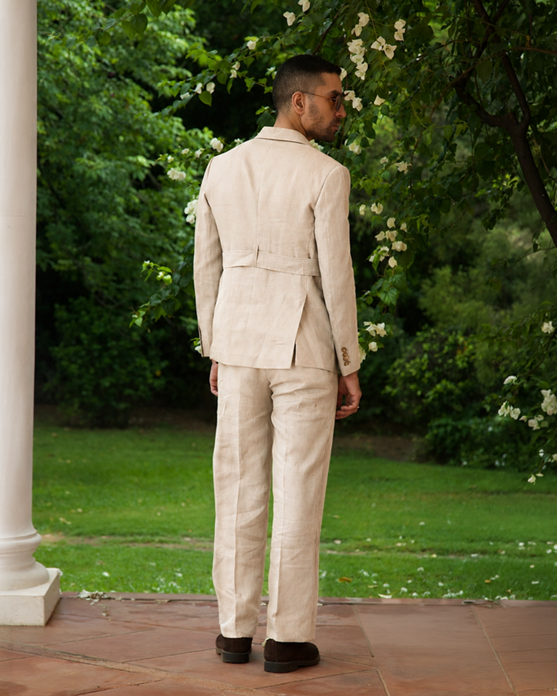 The Belvedere Jacket Natural Sand