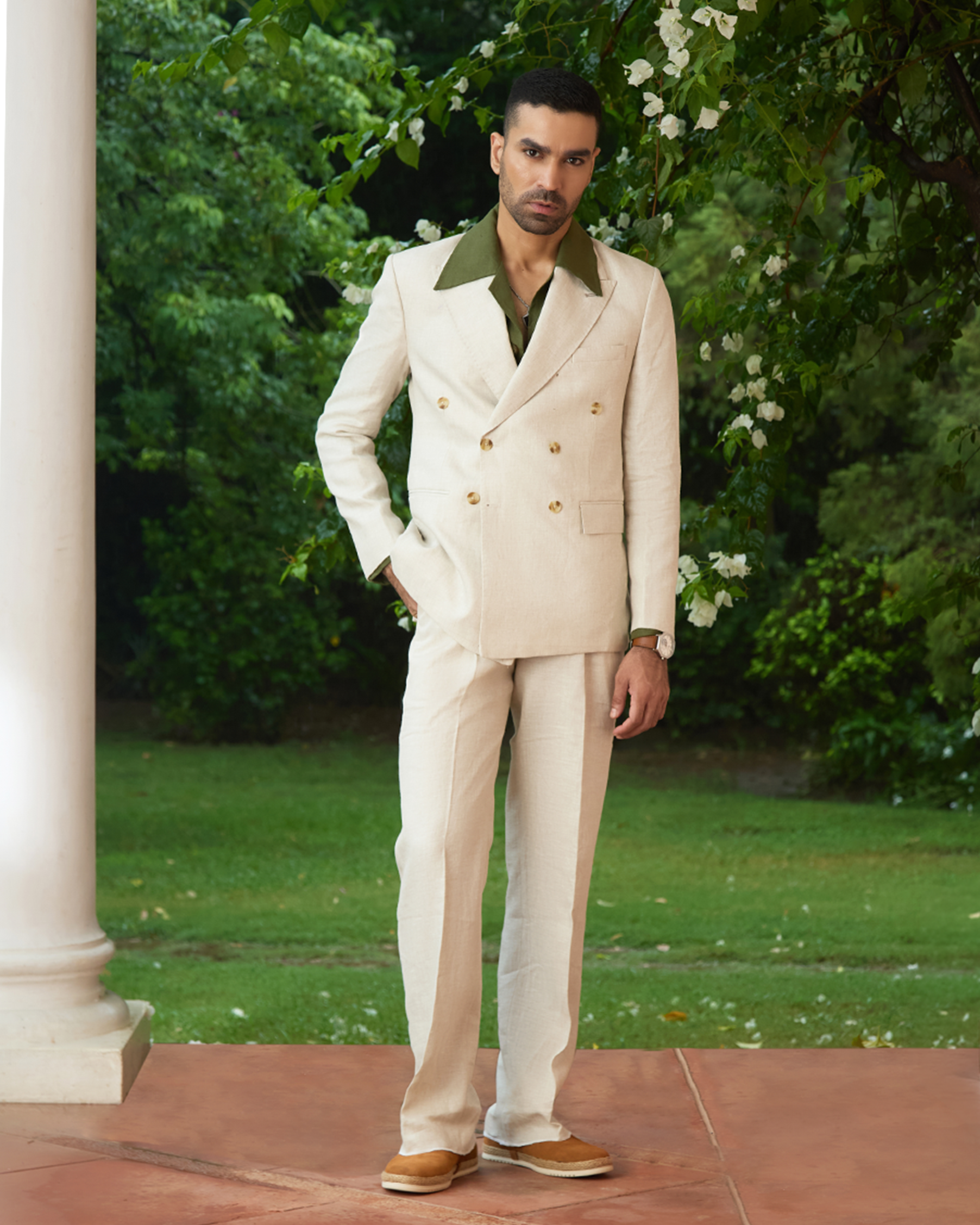 The Cavendish Blazer Natural Sand